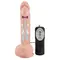 Medical Silicone Thrusting Vibrator - Реалістичний вібратор з ротацією та поштовхами, 21х4 см