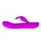 Pretty Love Dylan Vibrator Purple - вібратор кролик з функцією, що імітує стимуляцію пальчиком, 21х3.5 см (фіолетовий)