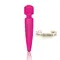 Rianne S Bella Mini Wand Rose вібромасажер 10 режимів, 19х4 см (яскраво рожевий)