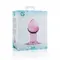 Gildo Pink Glass Buttplug No. 27 рожевий анальний затор зі скла, 8.5х4.3 см
