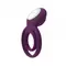 Svakom Tammy Vibrating Ring Violet - подвійне віброкільце, 8х2.8 см (фіолетовий)
