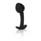 Анальна пробка Boys of Toys Silicone Black Curved Plug - розмір М