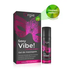 Orgie Sexy Vibe! Intense Orgasm - возбуждающий гель, жидкий вибратор, 15 мл