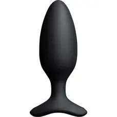 Lovense Hush 2 - Анальная смарт-вибропробка, размер M, 13.5х4.4 см
