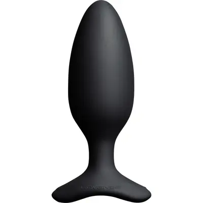 Lovense Hush 2 - Анальна смарт-вібропробка розмір M, 13.5х4.4 см