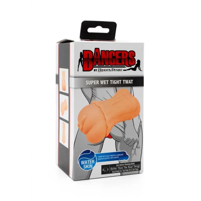 Bangers Super Wet Tight Twat - реалистичный мастурбатор с вибрацией 13,5х1см (телесный) Bangers Super Wet Tight Twat - реалистичный мастурбатор с вибрацией 13,5х1см (телесный)
