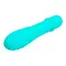 Pretty Love Solomon Vibrator Blue - Классический вибратор, 12,3х2.3см
