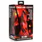 Creature Cocks Hell Kiss Twisted Tongues Silicone – фантазійний фалоімітатор у вигляді язиків монстра, 18.8х5.6 см (чорний з червоним)
