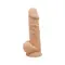 SilexD Norman Flesh Model 4 size 8.5 in - Фаллоимитатор двухслойный, 23х4.7 см., (теленый)