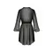 Passion Amberly Peignoir - еротичний пеньюар, 4XL/5XL (чорний)