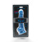 Get Real Happy Dicks Dildo 7,5 In w.Balls - Фаллоимитатор с мошонкой и присоской, 19х4 см (голубой)