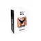 Art of Sex Venecia - Пояс для панчох з натуральної шкіри, XS-2XL (чорний)