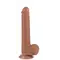 Реалистичный фаллоимитатор Sliding-Skin Dual Layer Dong 9", 22 см