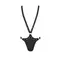 Passion - 028 BODY HARRY black - Чоловічий боді на лямках, XXL/XXXL