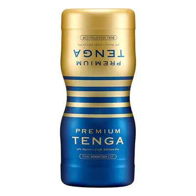 Tenga Premium Dual Sensation Cup - мастурбатор, 15.5х4.5 см (белый)