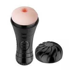 Мастурбатор Pink Butt Vibrating Masturbator Cup