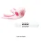 LyBaile Pretty Love Elsa Mouth Stimulator Light Pink - Вибратор для оральных ласк, 7.5х5.3 см (розовый)