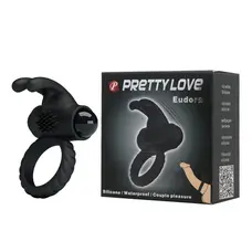 Ерекційне кільце з вібрацією Pretty Love Eudora Penis Ring