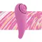 FeelzToys - FemmeGasm Tapping & Tickling Vibrator - Пульсатор для клитора плюс вибратор, 14х5 см., (розовый)