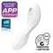 Satisfyer Curvy Trinity 5 - Вакуумний стимулятор з вібрацією, 16.5х4.6 см (білий)