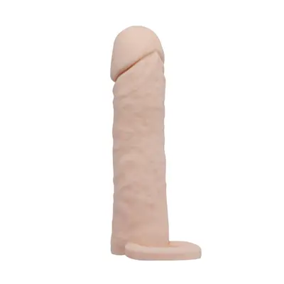 Насадка на член Pretty Love Penis Sleeve Medium Flesh, +4 см (тілесний)