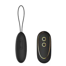 Dream Toys Elite Elize - Виброяйцо с дистанционным пультом управления, 8 см (черный)