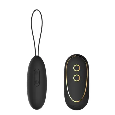 Dream Toys Elite Elize - Виброяйцо с дистанционным пультом управления, 8 см (черный)
