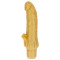 Get Real Gold Dicker Stim Vibrator - Вибратор 13х4.4 см (золотистый)