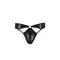 Passion - 033 THONG PAUL black - Сексуальні чоловічі стрінги, XXL/XXXL