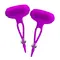 Pretty Love Bancroft Nipple Vibrator - Стимулятори для сосків з вібрацією, 9 см (фіолетовий)