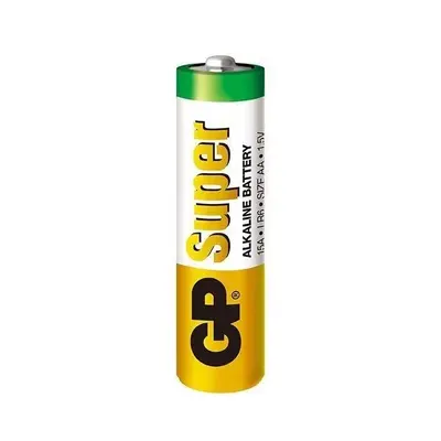GP Super alkaline - Батарейка AA (15А, B6, S17F, 1.5 V), 1 шт