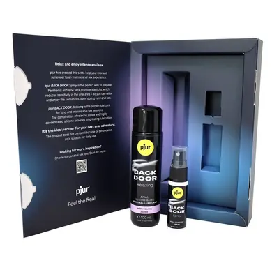Подарочный набор pjur BACK DOOR Value Pack: силиконовая смазка 100 мл и расслабляющий спрей 20 мл