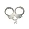 Adrien Lastic Handcuffs Metallic - наручники металеві поліцейські
