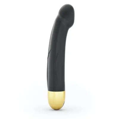 Dorcel Real Vibration M Gold 2.0 перезаряжаемый вибратор для точки G, 22х3.7 см (чёрный)