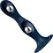 Satisfyer Double Ball-R Dark Blue - Фаллоимитатор, 16,5 см (синий)