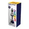 Wooomy Lollypop Double Ball Metal Plug S - Анальна пробка, 8.5х2.8 см (голубий)