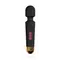 Dorcel Wand Wanderful Black потужний водонепроникний мінівібромасажер з 18 режимами роботи, 20х4 см (чорний)