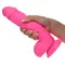 Pop Peckers 8.25" Dildo Pink - Фаллоимитатор, 22,8 см (розовый)