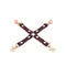 Кожаная крестовина Liebe Seele Wine Red Hogtie