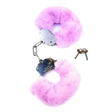 Fetish Boss Series Furry Cuffs - Наручники (фиолетовые)