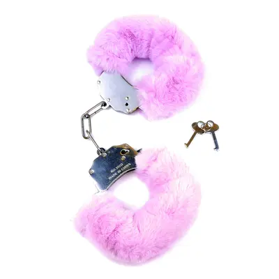 Fetish Boss Series Furry Cuffs - Наручники (фіолетові)