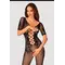 Obsessive Bodystocking F238 black S/M/L - Сексуальний сітчастий боді