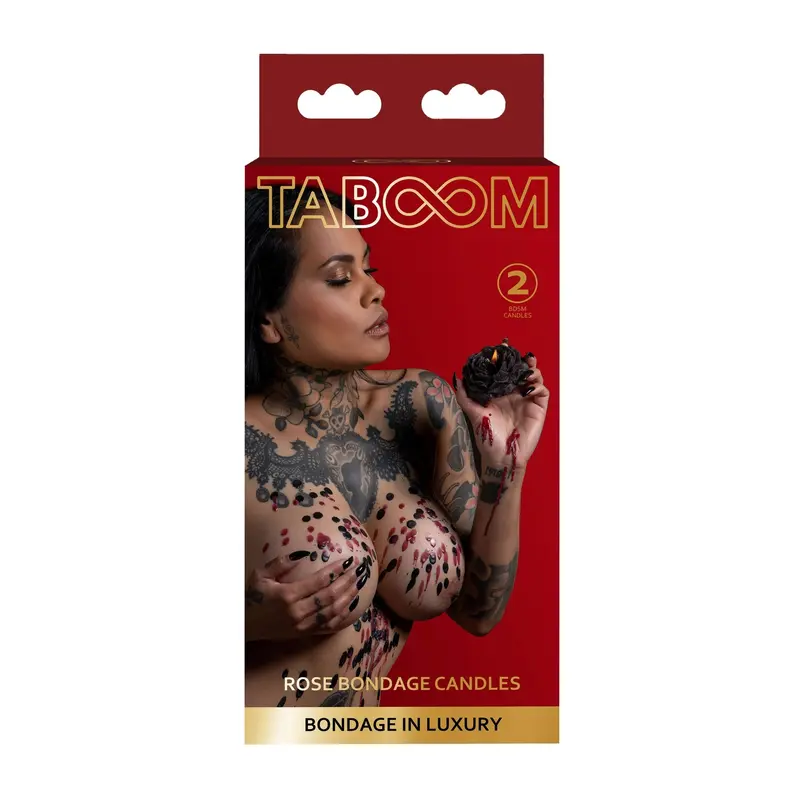 Taboom Rose Japanese Candle 2pcs - Набор свечей, 2 шт Taboom Rose Japanese Candle 2pcs - Набор свечей, 2 шт