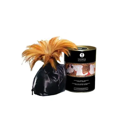 Shunga Sweet Snow Body Powder Sparkling Strawberry Wine-Пудра для оральних ласк, 225 г (полуниця)