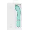 Pillow Talk - Sassy Teal - Роскошный вибратор с кристаллом Сваровски для точки G,12.8х3.8 см. (голубой)