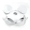 Кожаная маска мышки Art of Sex - Mouse Mask белая