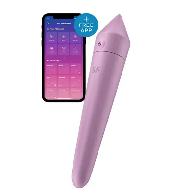 Satisfyer Ultra Power Bullet 8 - Мини-вибратор, 13,6х2,6 см, (розовый)