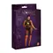 Moonlight Plus Model 06 Black - эротическое ажурное мини-платье, XL/XXXL (чёрный)