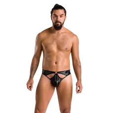 Passion - 033 THONG PAUL black - Сексуальні чоловічі стрінги, XXL/XXXL
