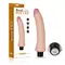 LoveToy Real Softee Vibrator Flesh 9" - Довгий реалістичний вібратор, 23х3.8 см